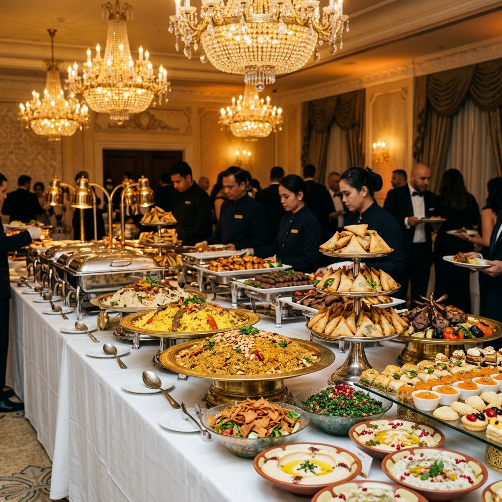 Sufra Buffet Catering Spread