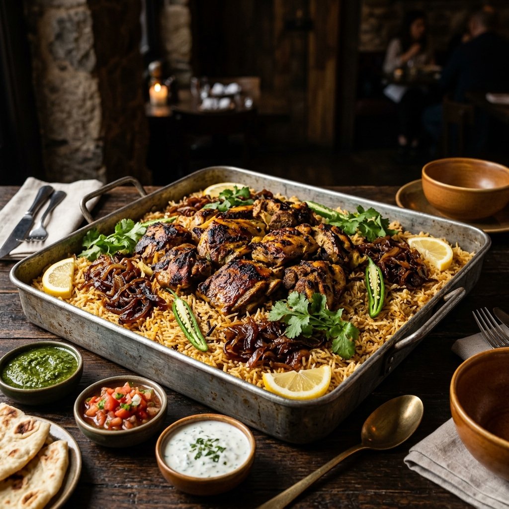 Lamb Mandi Catering Tray